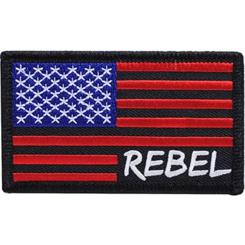 PM3197 Patch - USA Rebel - 3.38 x 2 in.