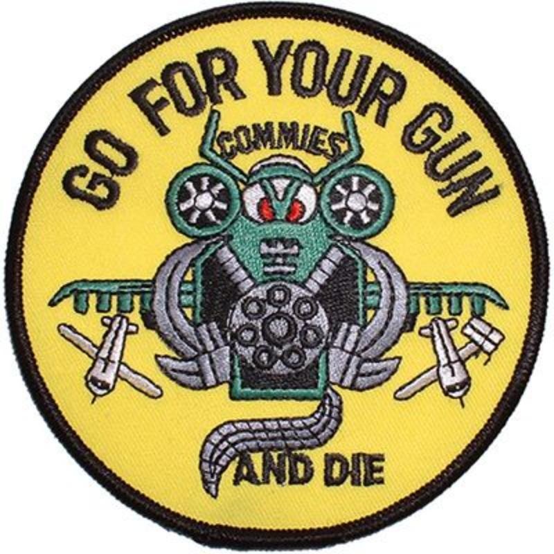 PM5029 Patch - Aircraft, Go for Your Gun - 3 in.
