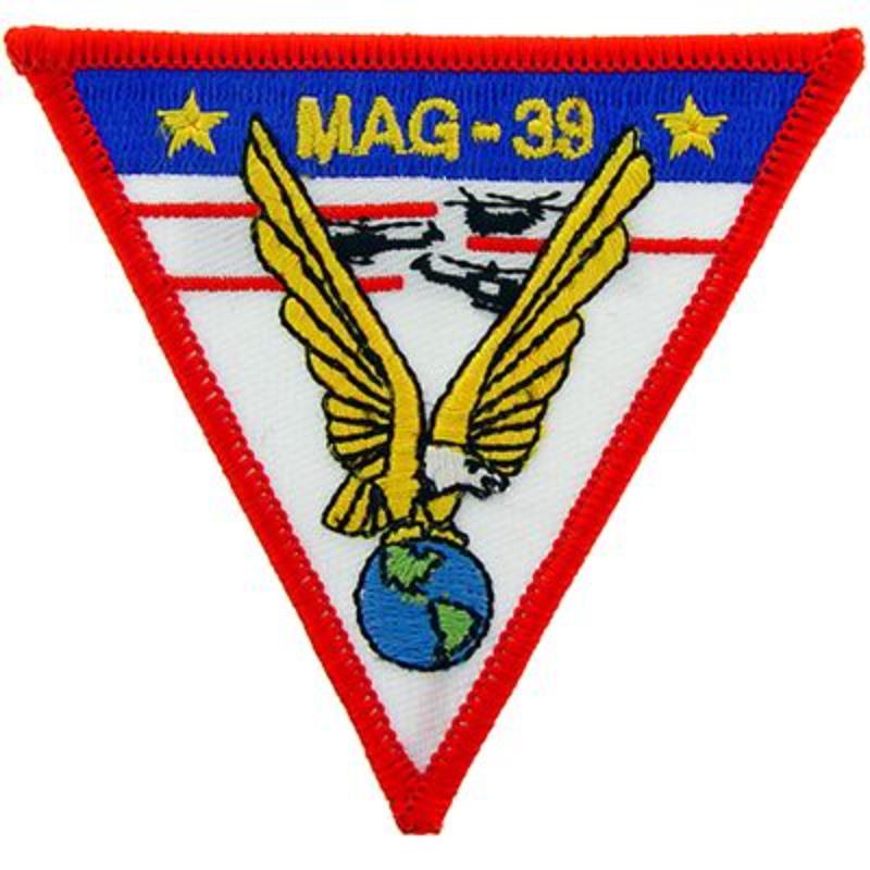 PM5093 Patch - USMC, Mag - 39 - 3.25 in.