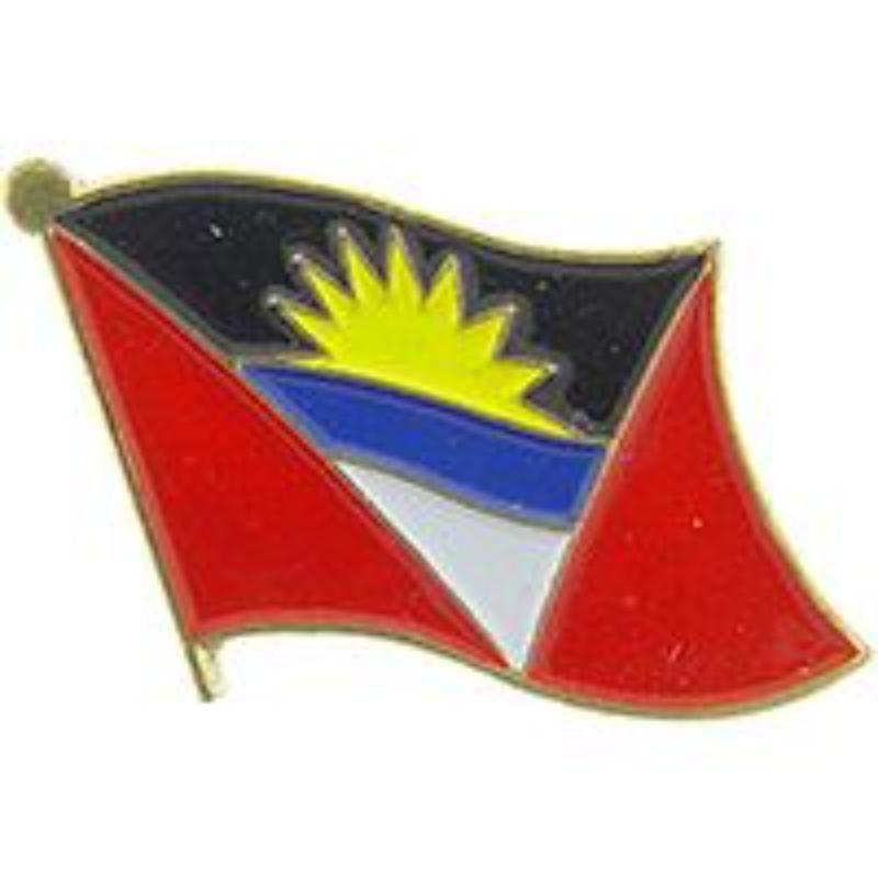 P09626 Flag Pin - Antigua - 1.625 in.