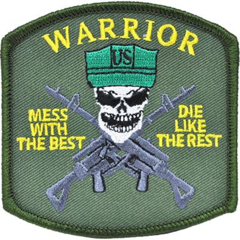 PM5318 Patch - Mess with Best Warrior - 3.25 in.