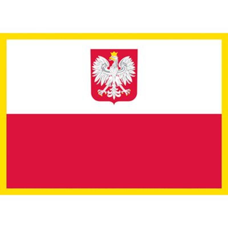 PM6081 Patch - Poland, Old - 3.5 x 2.5 in.