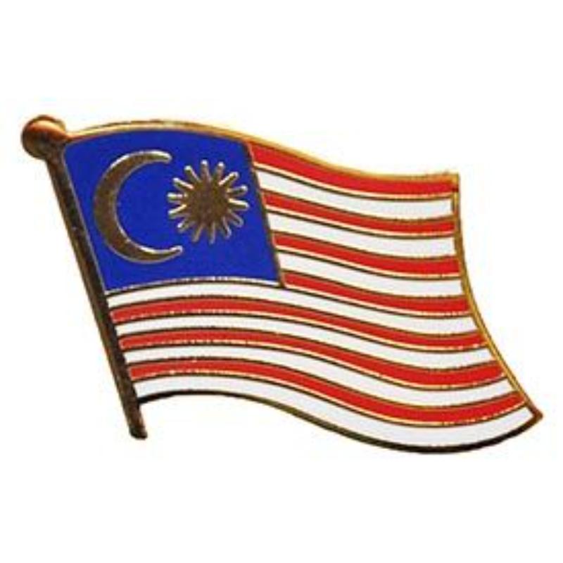 P09645 Flag Pin - Malaysia - 1.625 in.