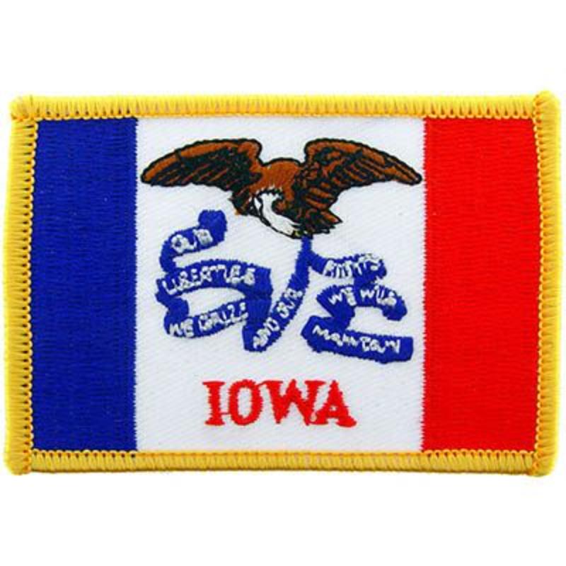 PM6816 Patch - Iowa - 3.5 x 2.5 in.