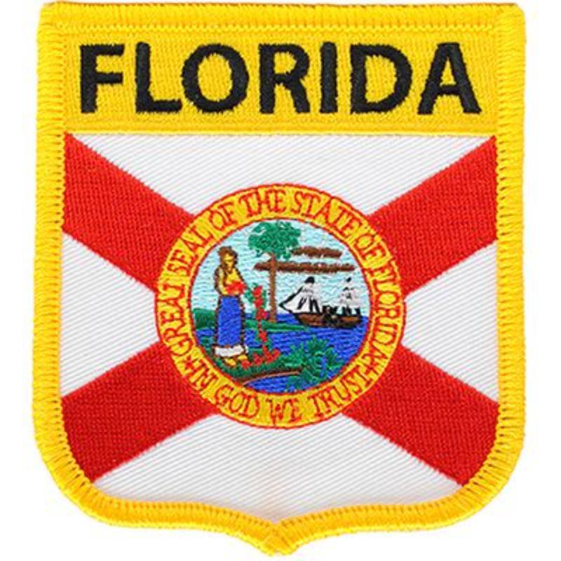 PM6910 Patch - Florida - 3.5 x 2.88 in.