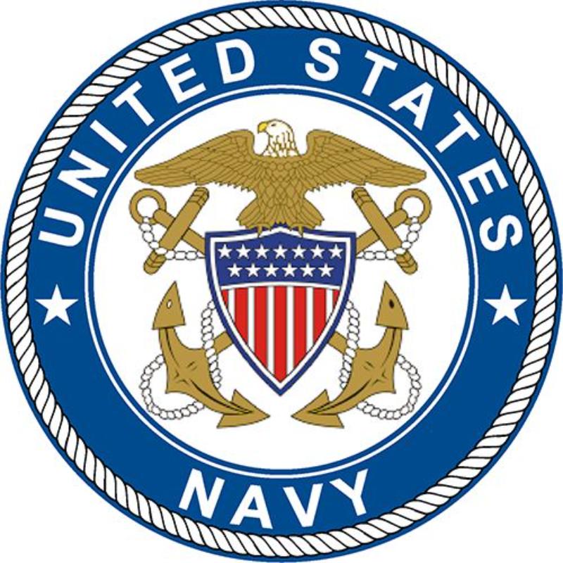 PM7316 Patch - USN Logo - 4 Piece - 4 in.