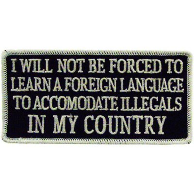 PM0290 Patch - I Will Not Be Force - 4.25 in.