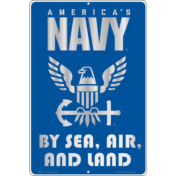 SG9114 Sign - U.S.Navy, Americas - 12 x 18 in.