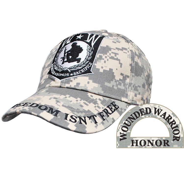 CP00532 Cap - Wounded Warrior - Camo