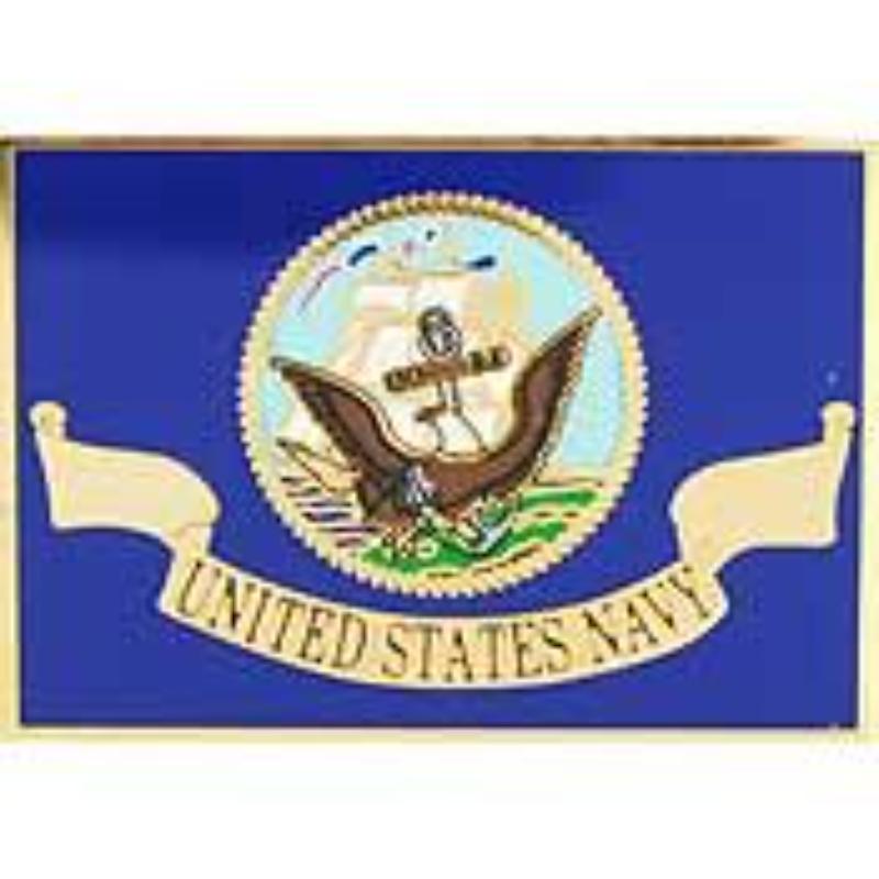 P16298 Pin - USN, Flag - Extra Large - 1.5 in.