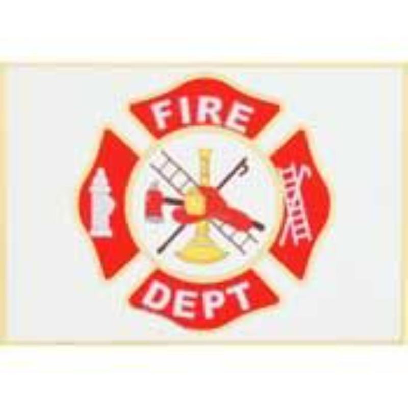 P16299 Pin - Fire Department Flag - 1.5 in.