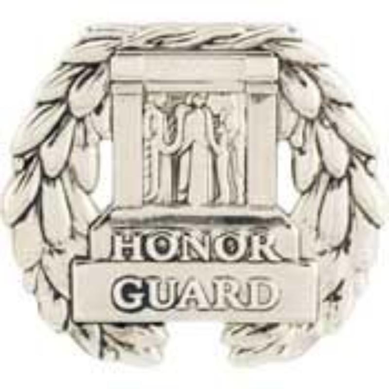 P13103 Pin - Honor Guard, Tomb - Pewter - 1 in.