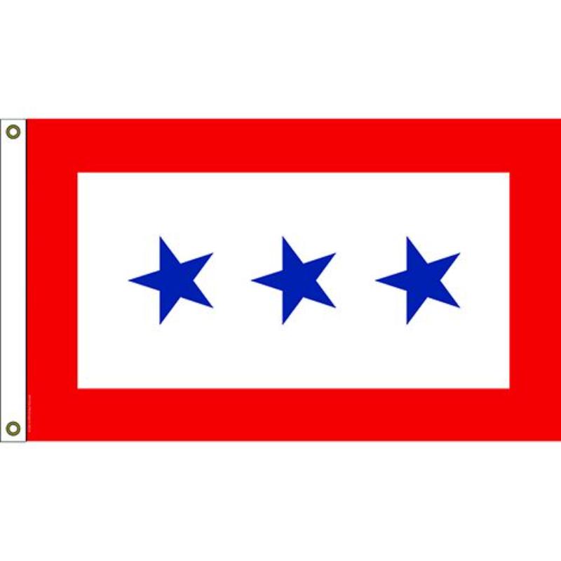 Family Member In Service Flag - 3 x 5 ft. - 3 Piece - Durable Materials