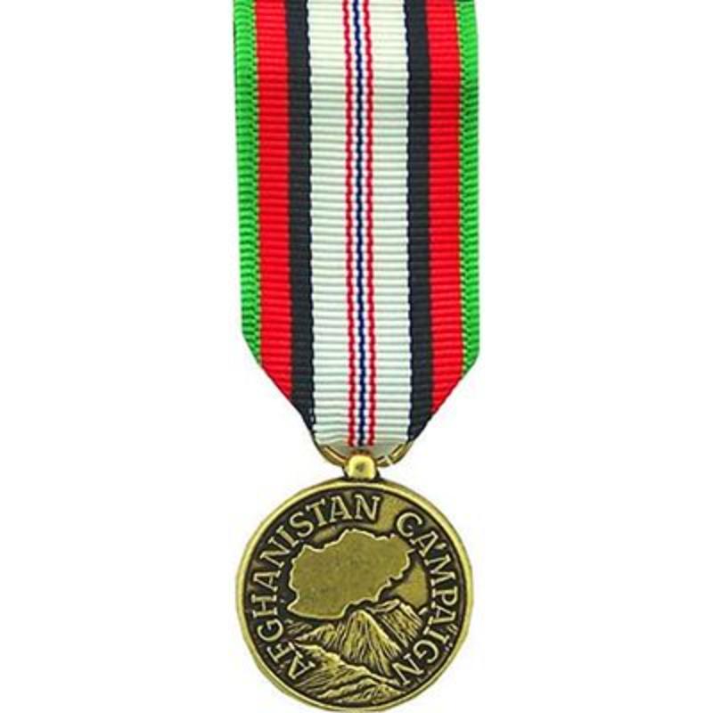 M2184 Mini Medal - Afghanistan Campaign - 2.25 in.