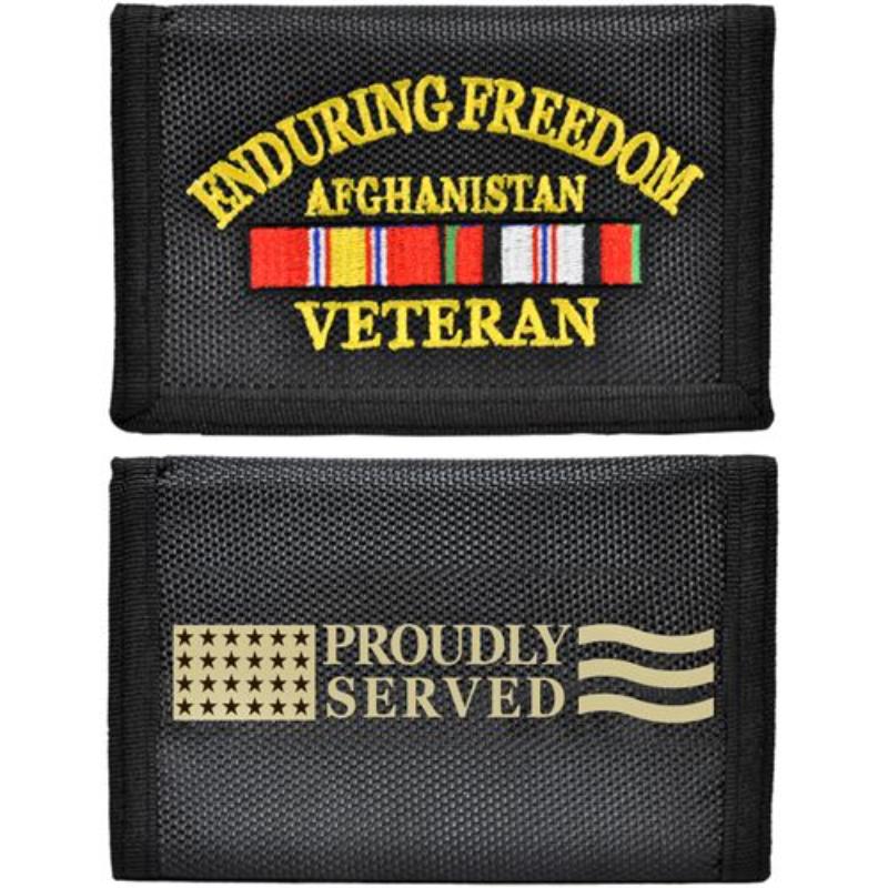 WL0190 Wallet - Enduring Freedom Service - 3.5 x 5 in.
