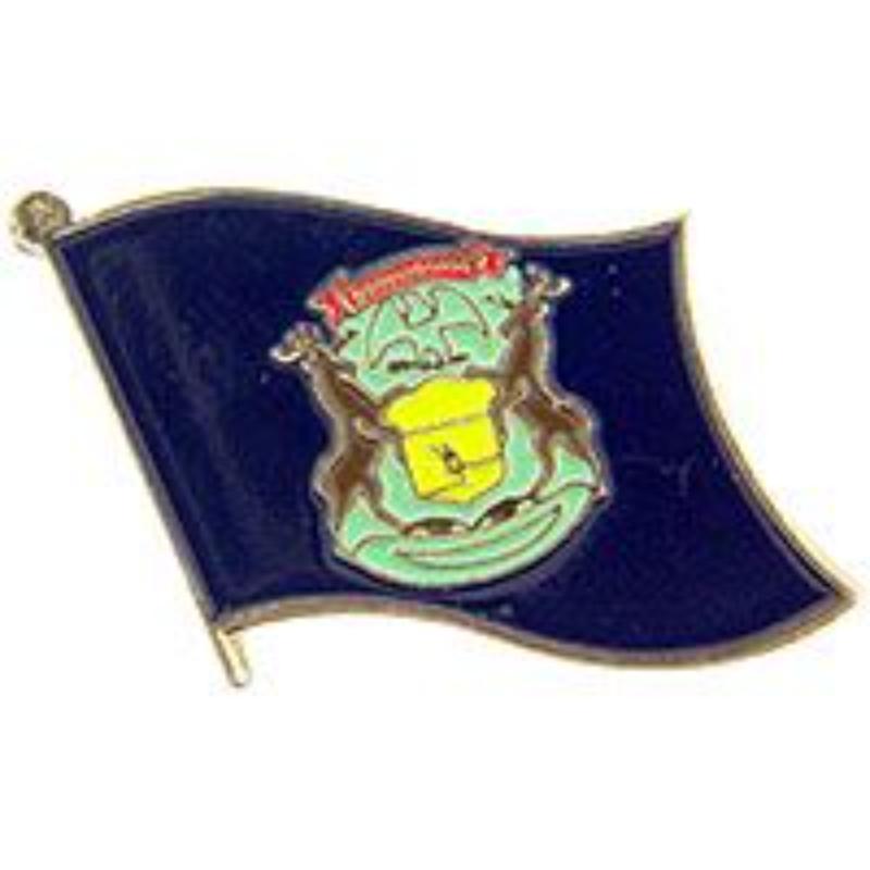 P09923 Flag Pin - Michigan - 1.625 in.
