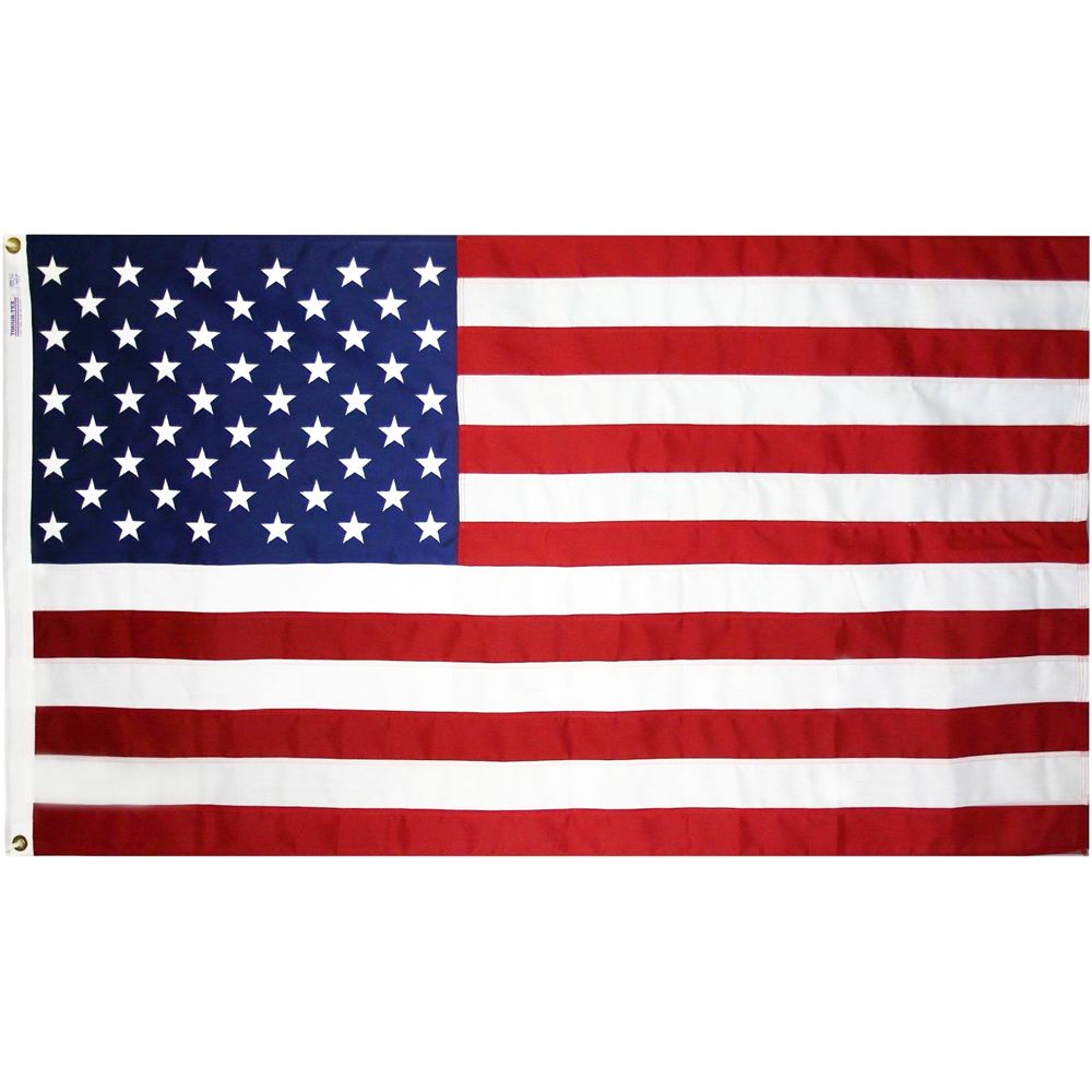 F3136-05 Flag - USA Embroidered Stars - Tuff-Tex - 3 x 5 ft.