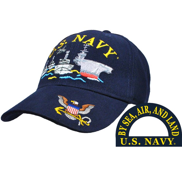 CP00208 Cap - USN, Ship, Fleet