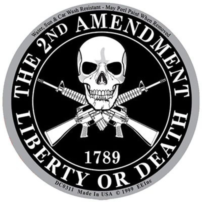 DC0311 Sticker - 2nd Amendment - 3.5 in.