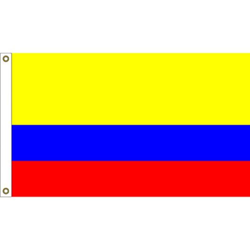 F1018 Flag - Colombia - 3 x 5 ft.