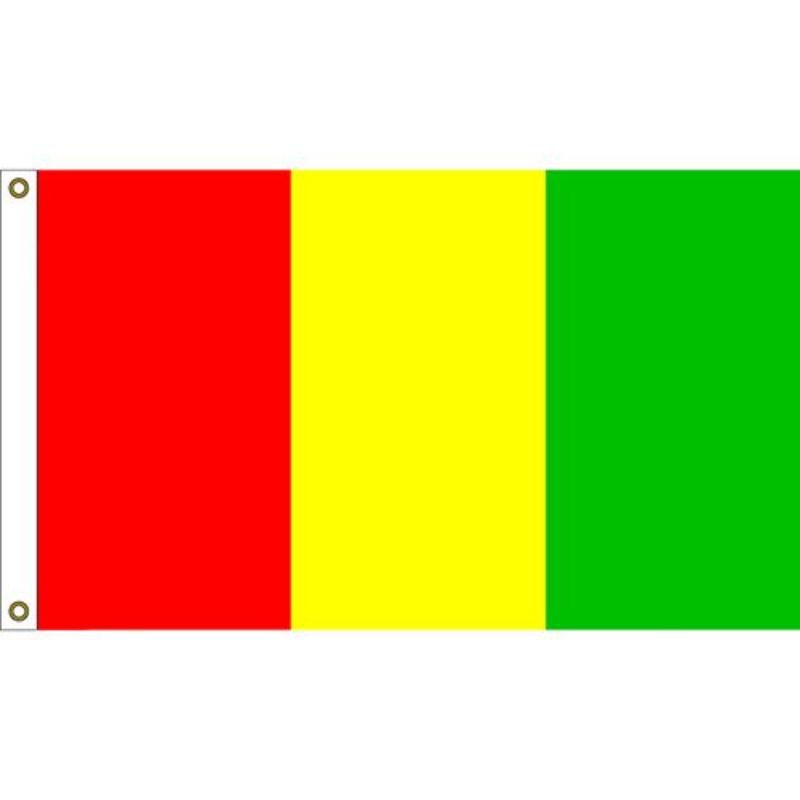 F1040 Flag - Guinea - 3 x 5 ft.