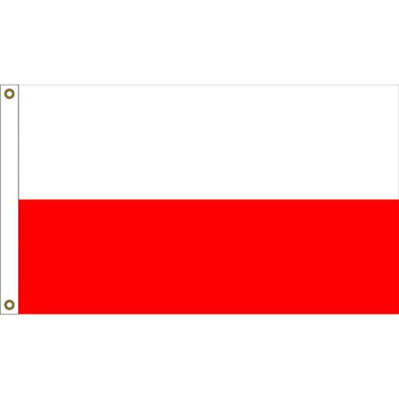 F1089 Flag - Poland National - 3 x 5 ft.
