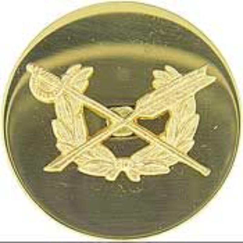 Army Judge ADV Pin - Gold - 1 in. - Durable Military Design