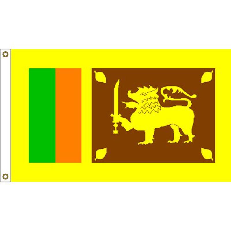 Sri Lanka Flag - 3 x 5 ft. - Durable Fabric - Vibrant Design