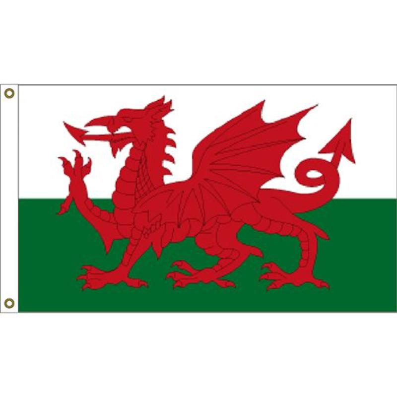 F1120 Flag - Wales - 3 x 5 ft.