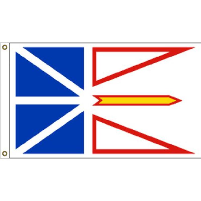 F1130 Flag - Canada, Foundland - 3 x 5 ft.