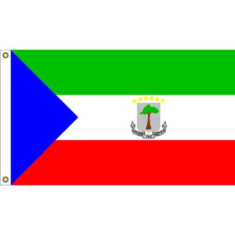 F1183 Flag - Equatorial Guinea - 3 x 5 ft.