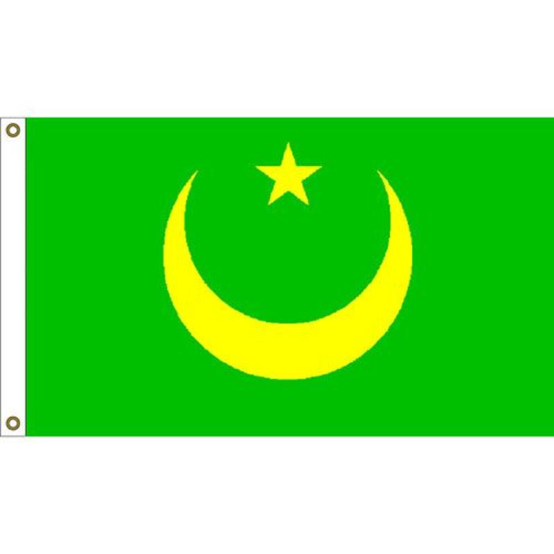 F1213 Flag - Mauritania - 3 x 5 ft.