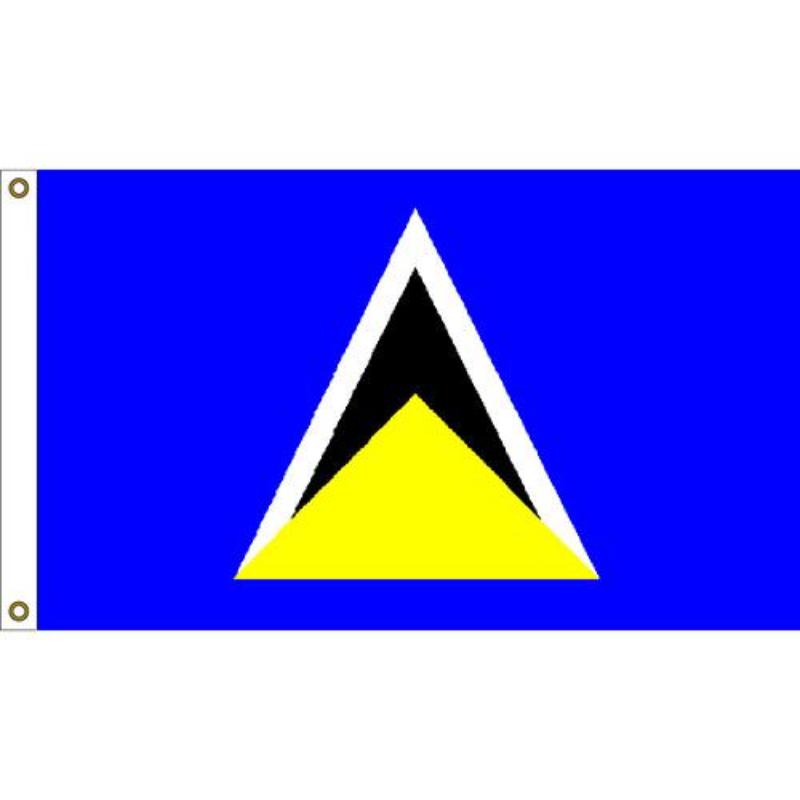 F1250 Flag - St.Lucia - 3 x 5 ft.