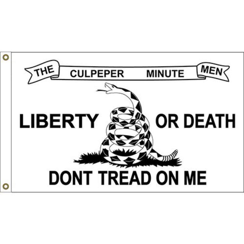 F1424 Flag - Dont Tread on Me III - Culpeper - 3 x 5 ft.