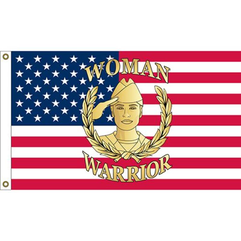 F1441 Flag - Woman Warrior - 3 x 5 ft.
