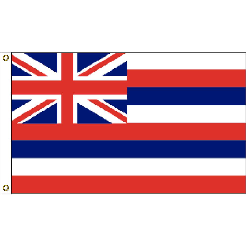 Hawaii Flag - 3 x 5 ft. - Durable & Vibrant Design