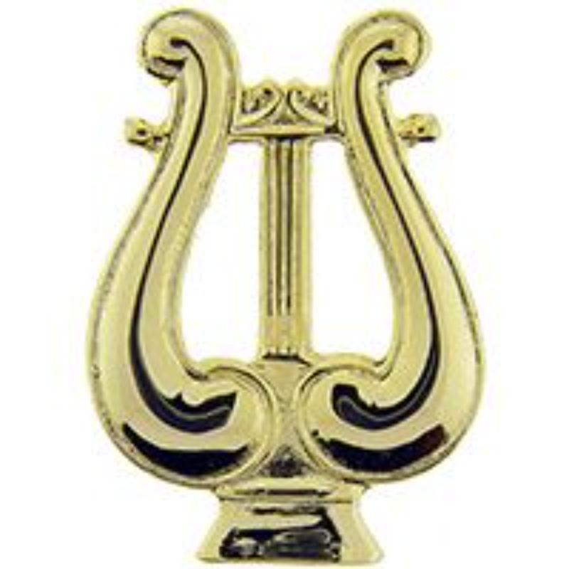 Army Musician Pin - Gold - 1.25 in. - Durable Design