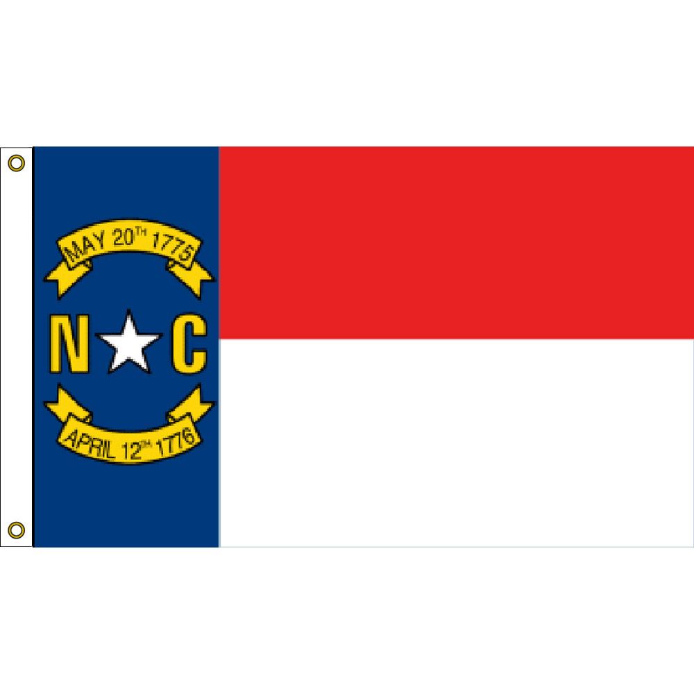 F1534 Flag - North Carolina - 3 x 5 ft.