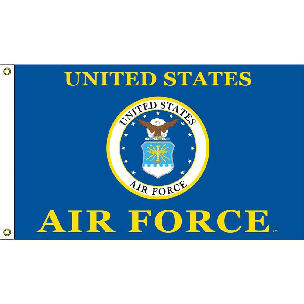 F1612 Flag - USAF Emblem - 3 x 5 ft.
