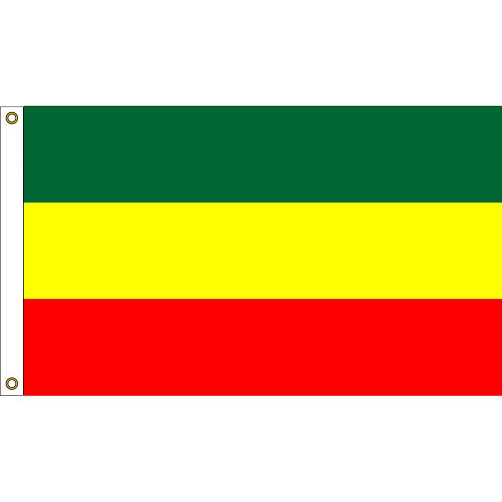 F1856 Flag - Ethiopia - 3 x 5 ft.