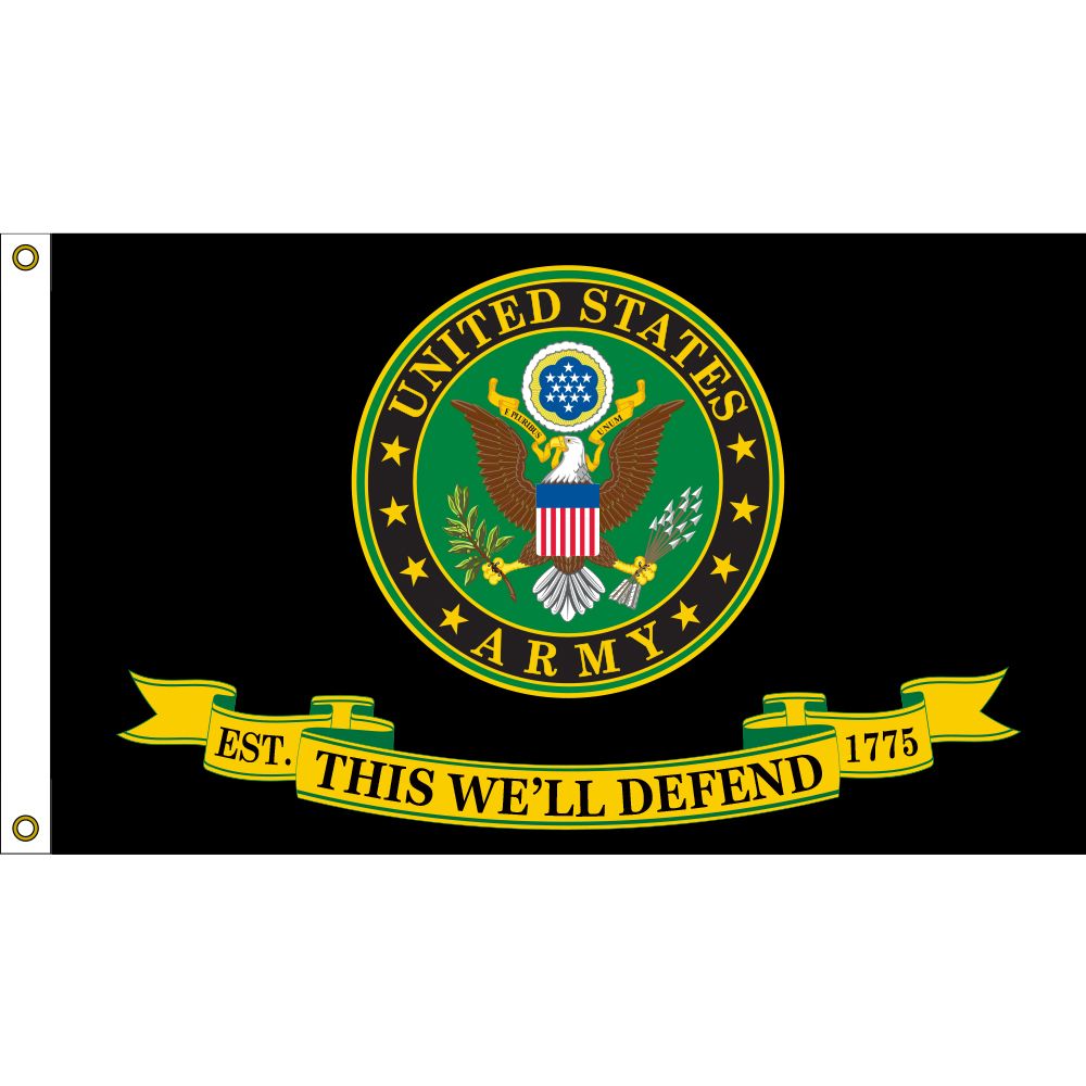 F1860 Flag - Army This WeLL Defend - 3 x 5 ft.