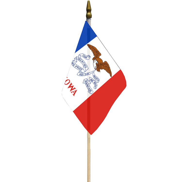 F8516 Flag - Iowa - 12 x 18 in.