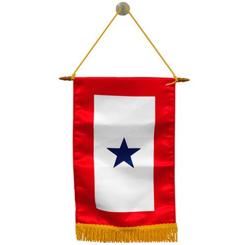 Double-Sided Banner - 1-Star Family Member - 9 x 14 in. - Durable Material