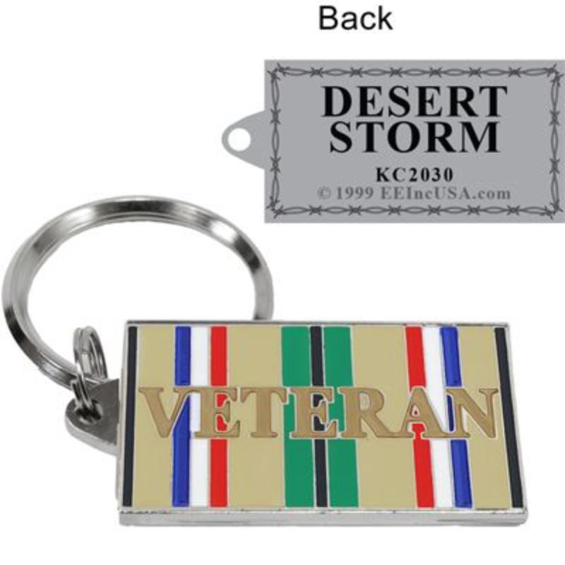 KC2030 Key Ring - Desert Storm, Bright-Shine - 1.75 in.