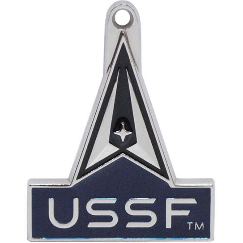 KC2556 Key Ring - USSF Space Force II - Bright-Shine - 1.5 in.