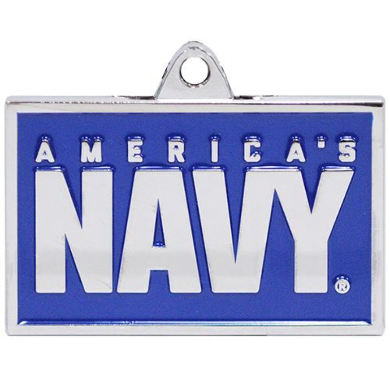 KC2560 Key Ring - USN Americas Navy - Bright-Shine - 1.75 in.