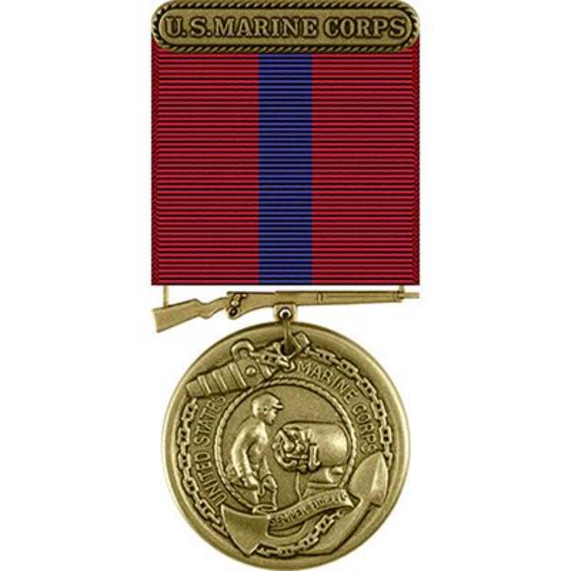 M0213 Medal - USMC, Good Condition World War II - 3.25 in.
