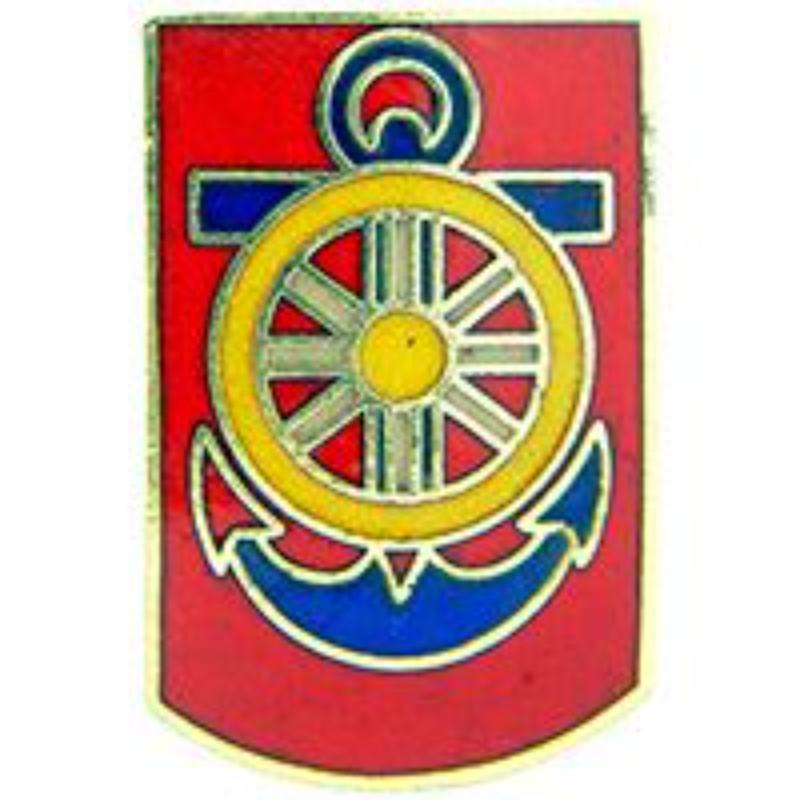 Army Pin - 125th Transportation Brigade - 1 in. - Durable Design