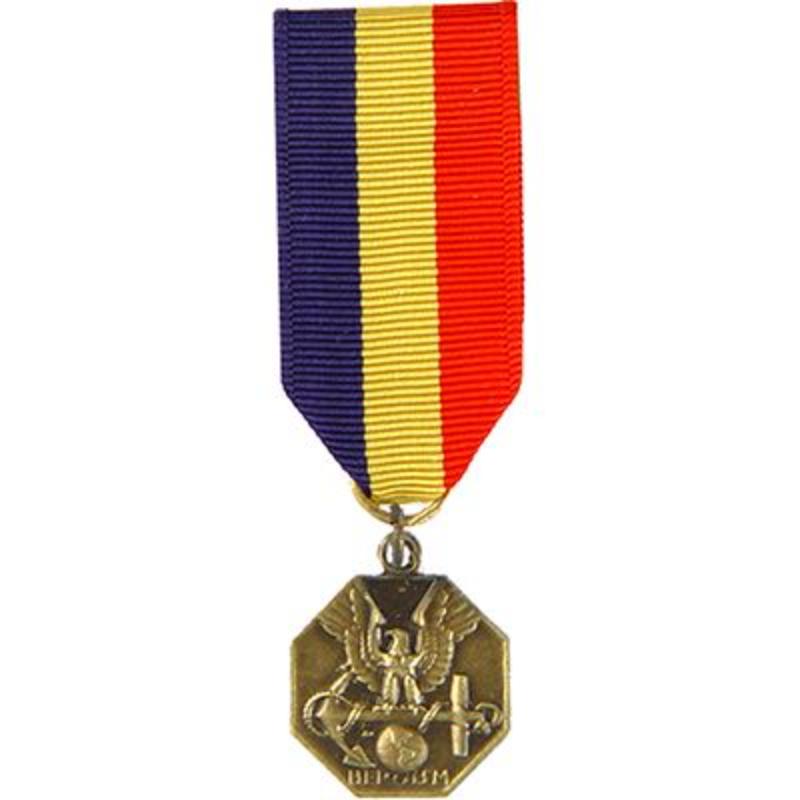 M2017 Mini Medal - USN & USMC - 2.25 in.