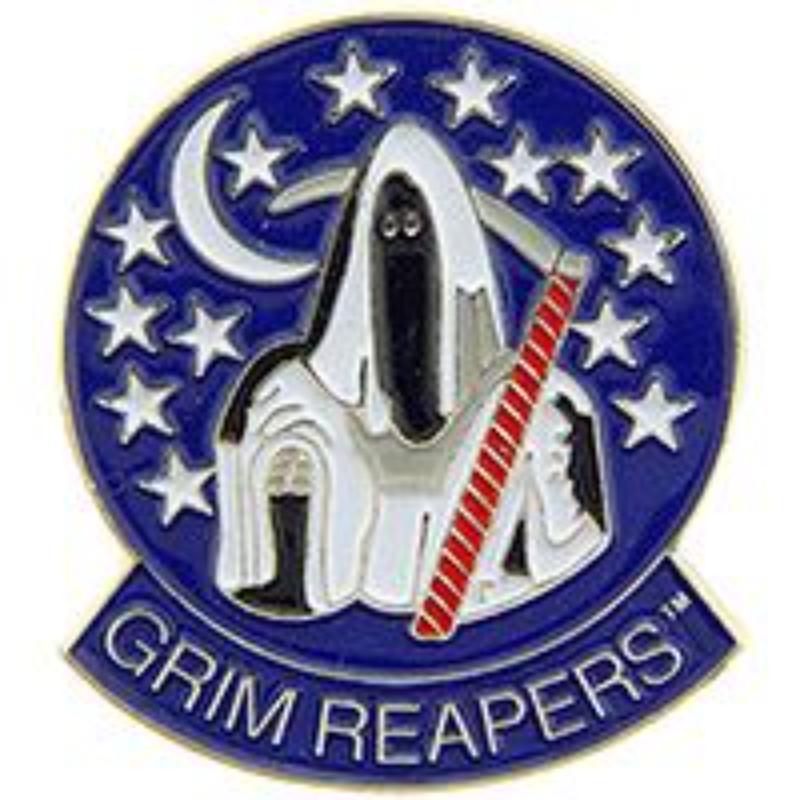 P12524 Pin - USN, Grim Reapers - 1.125 in.
